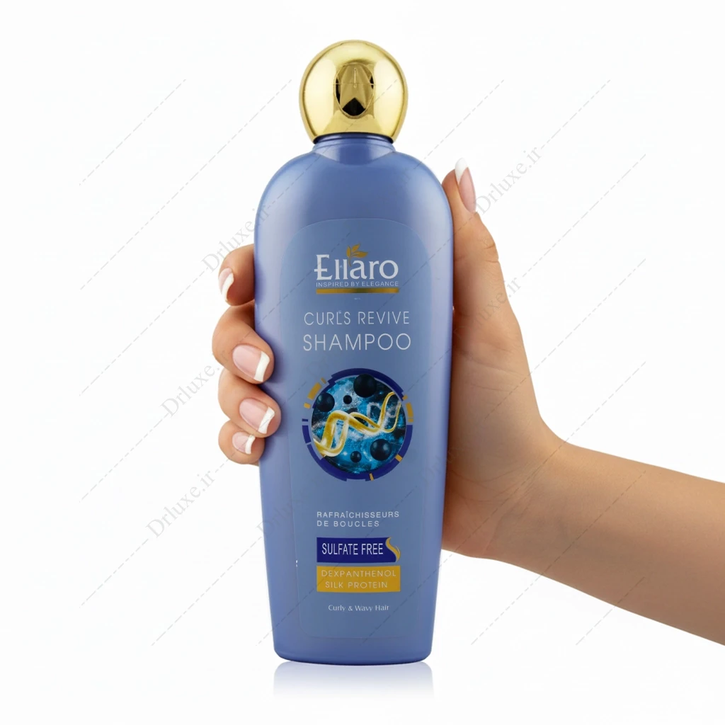 شامپو فاقد سولفات موهای فر و مجعد الارو 300 میلی‌لیتر